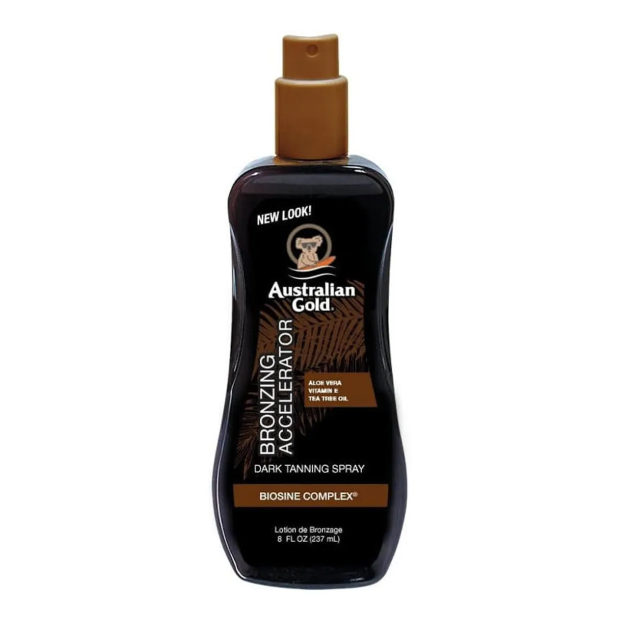 Dark Tanning Accelerator Spray Gel w/Bronzer 237ML