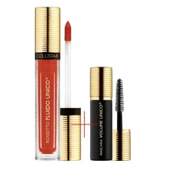 Set Rossetto Fluido Unico + Mascara Unico