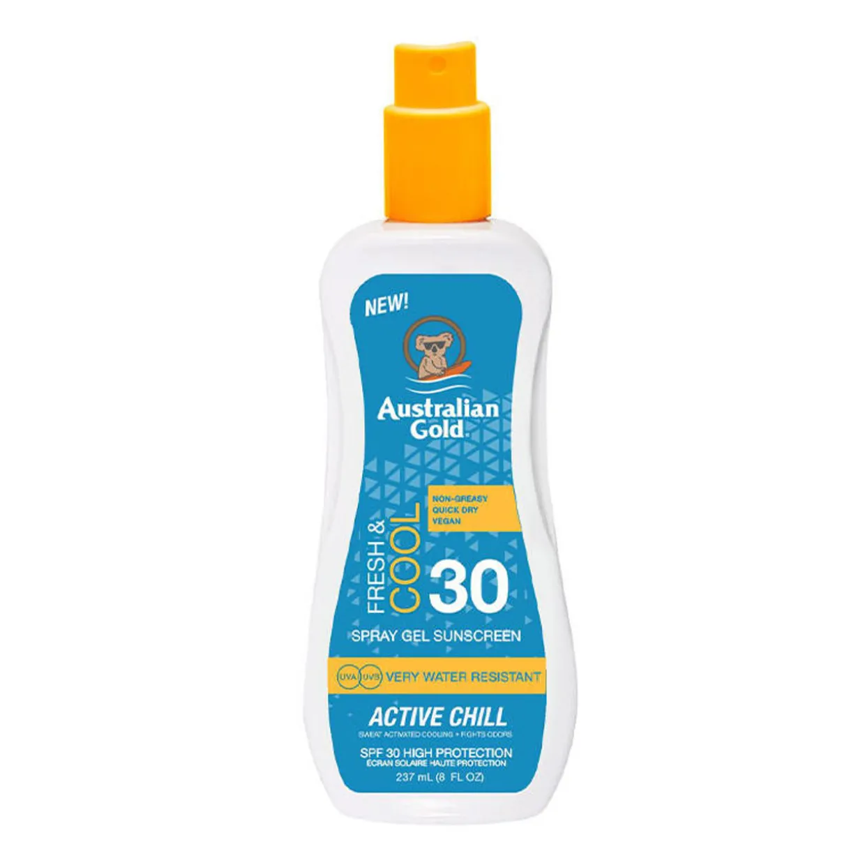 SPF 30 Spray Gel Active Chill 237ml