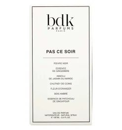 BDK Pas Ce Soir Eau De Parfum